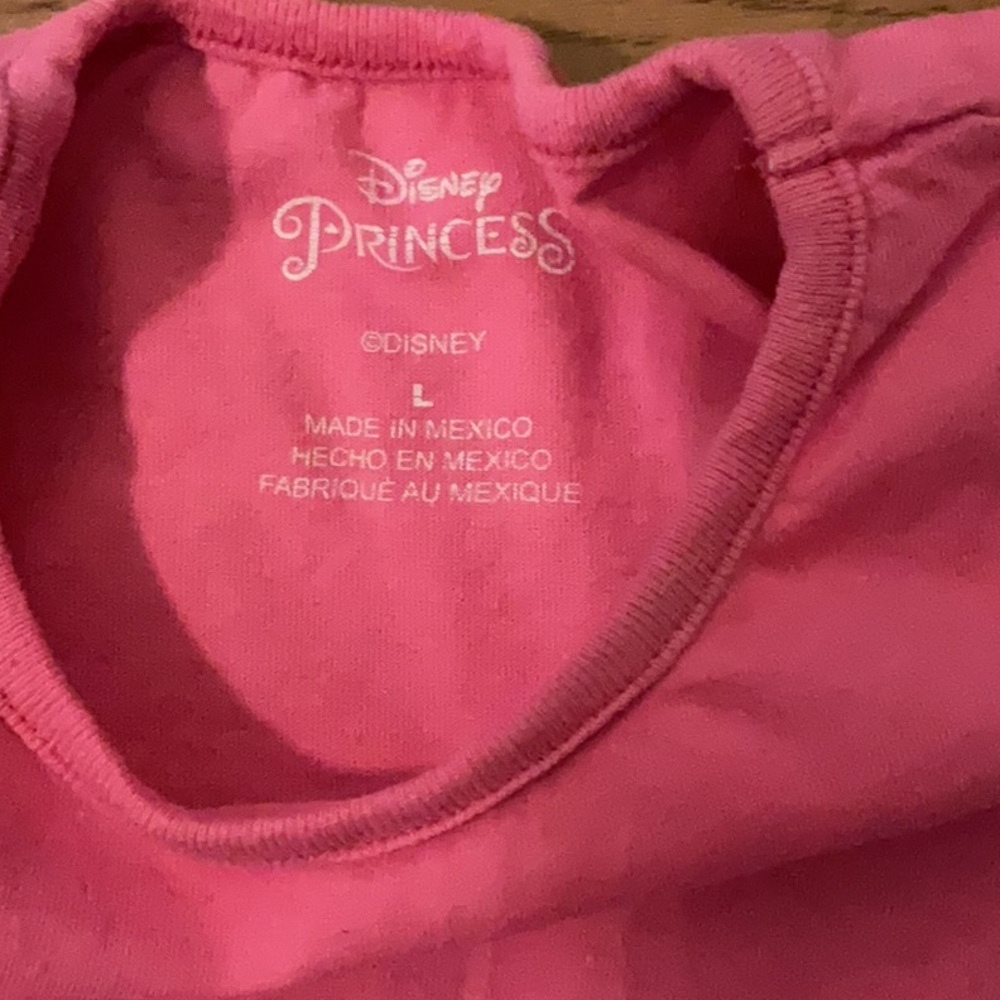 Disney Pink Short Sleeve Tee with Graphic Design - Picture 2 of 4